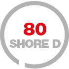 hardness 80 ShD