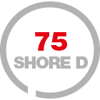 hardness 75 ShD